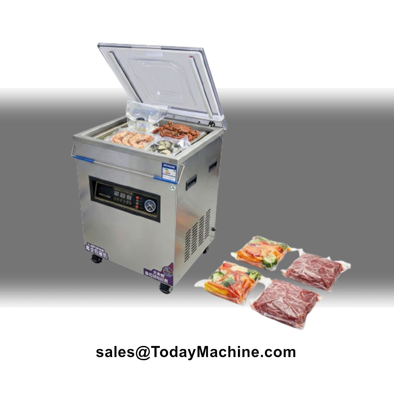 Food Vacuum Sealer Machine - Ground Coffee Food Vertical External Vacuum