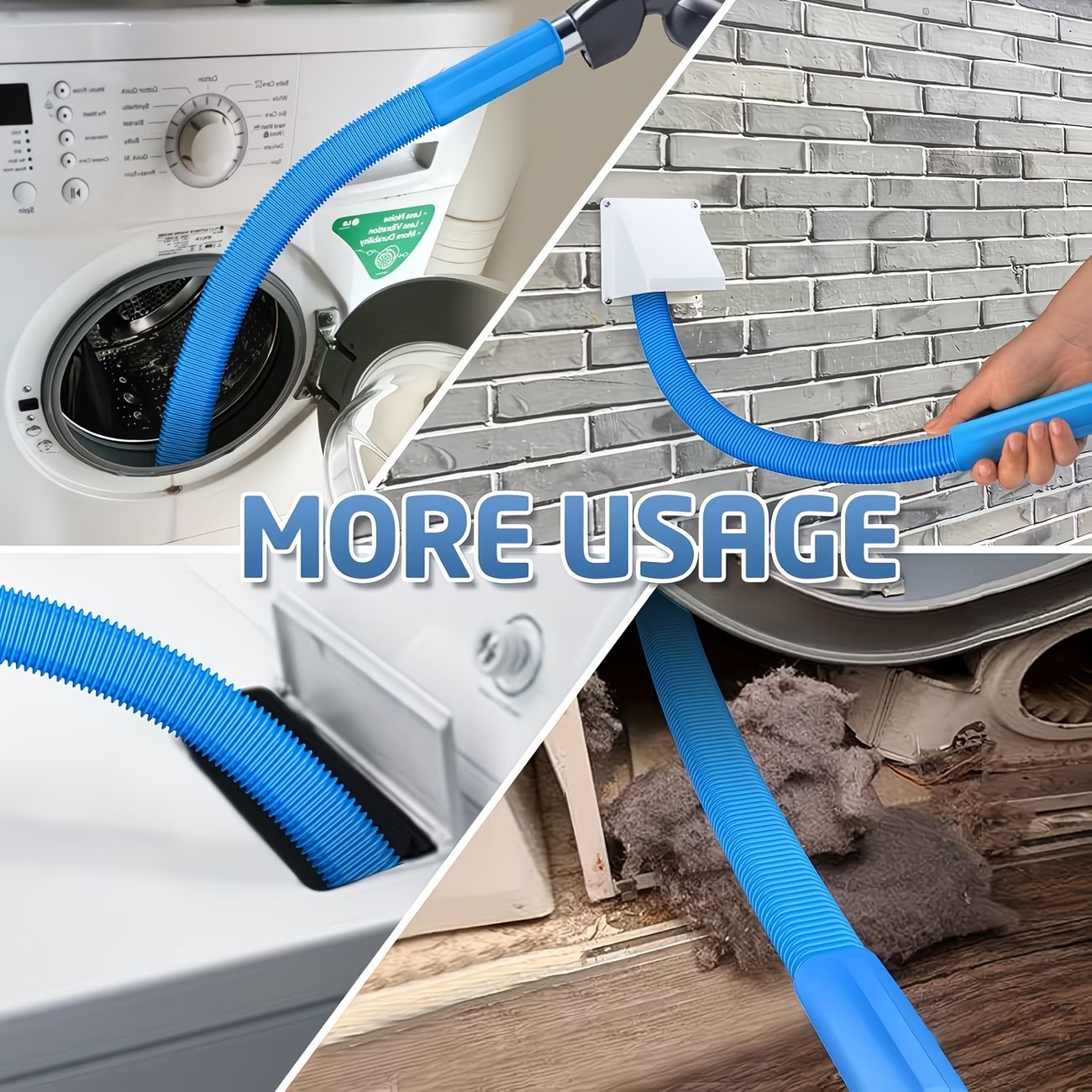 1Pc Dryer Vent Cleaner Hose -  - Laundry ulasan dan harga