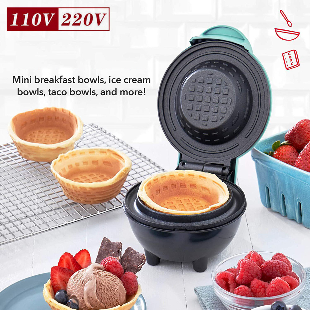 Mini Waffle Bowl Maker Electri - Mini Waffle Maker Machine ulasan dan harga