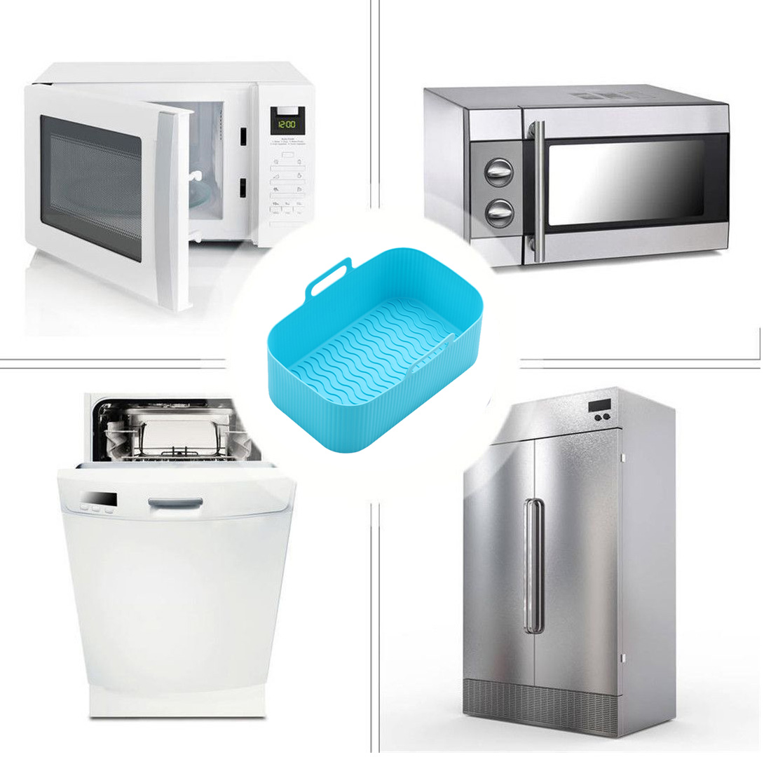 AirFryer Accessories Air Fryer - Air Fryer Silicone Pot Liner ulasan dan harga