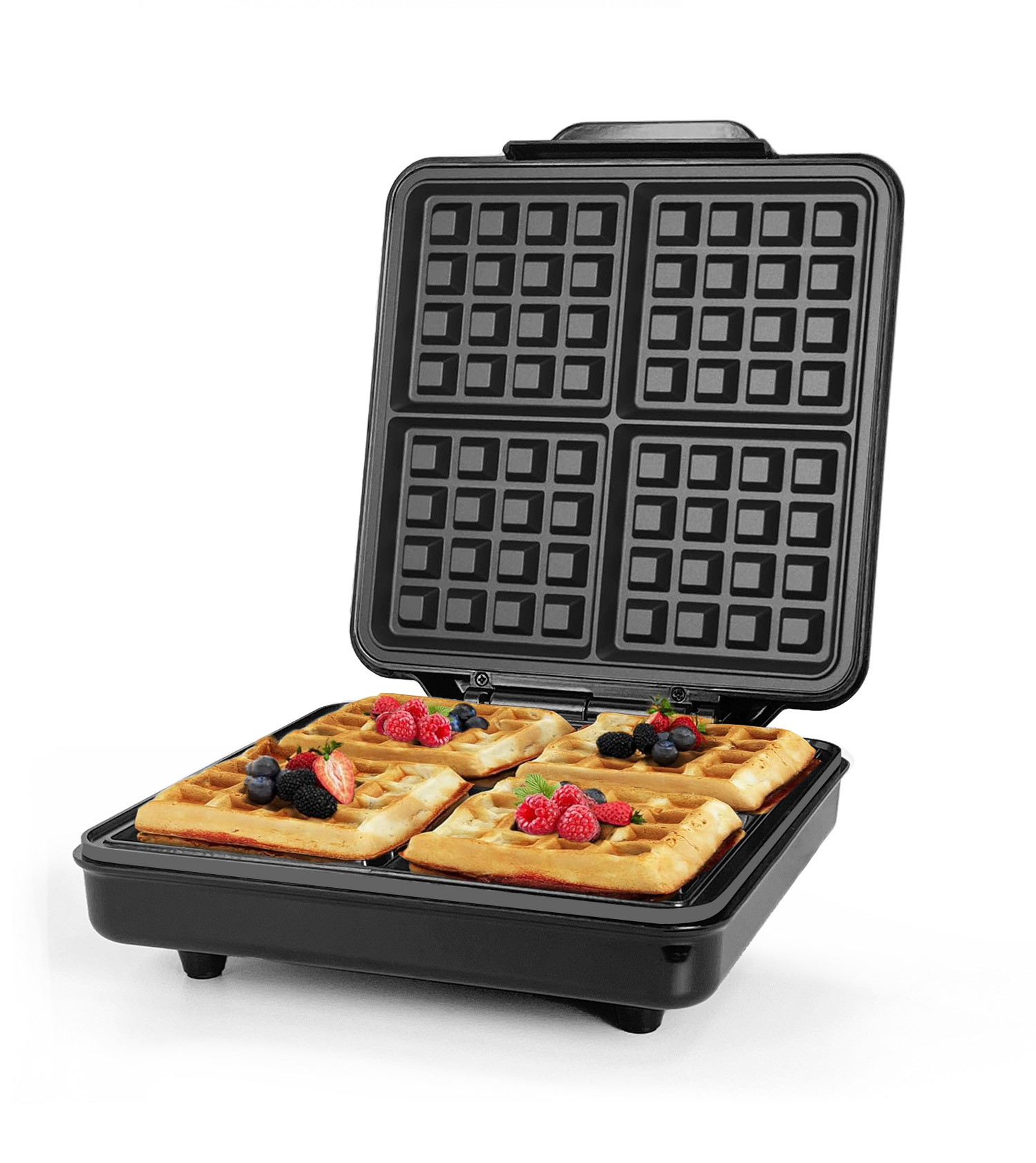 Mini Automatic 1200W 4-Slice D - Mini Waffle Maker Machine ulasan dan harga