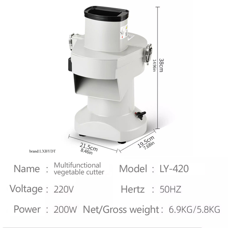 Electric Vegetable Cutter 10In - Automatic Meat Slicer Home ulasan dan harga