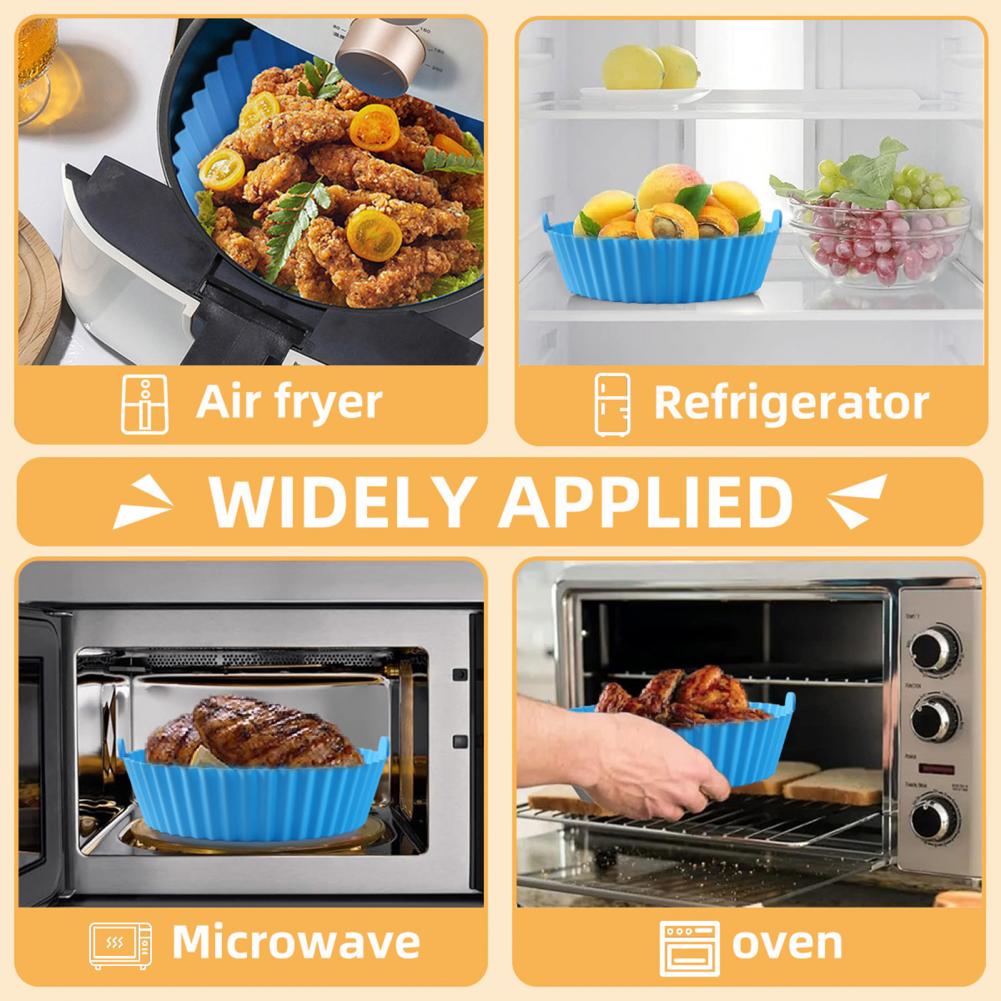 Air Fryer Silicone Pot Air Fry - Air Fryer Silicone Pot Liner ulasan dan harga