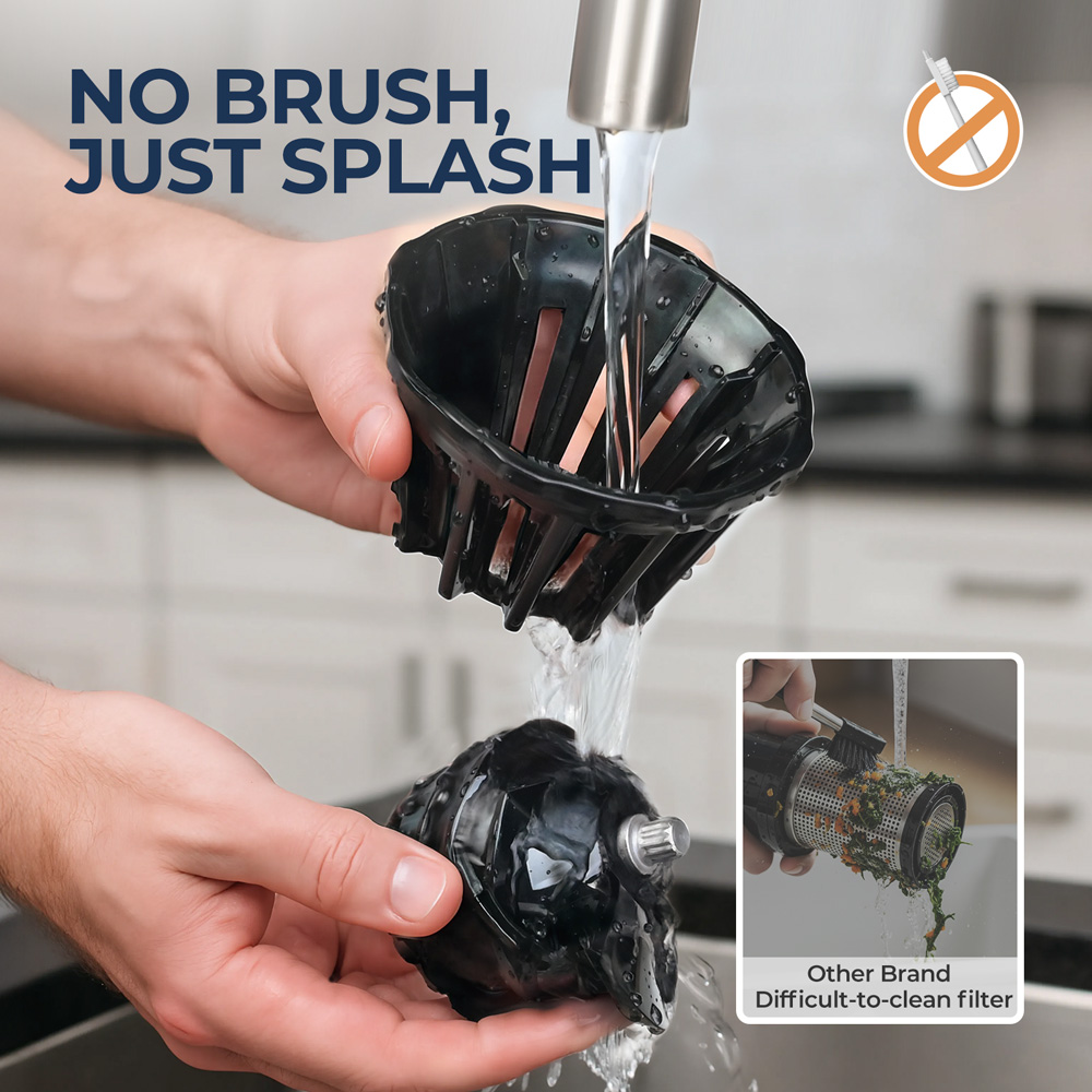 ROUNY Cold Press Extractor wit - Electric Slow Juicer Cold Press ulasan dan harga