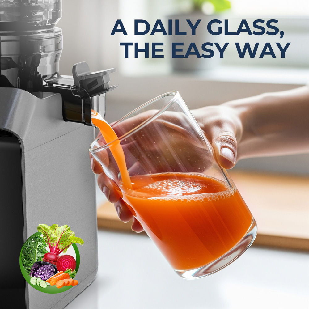 ROUNY Cold Press Extractor wit - Electric Slow Juicer Cold Press ulasan dan harga